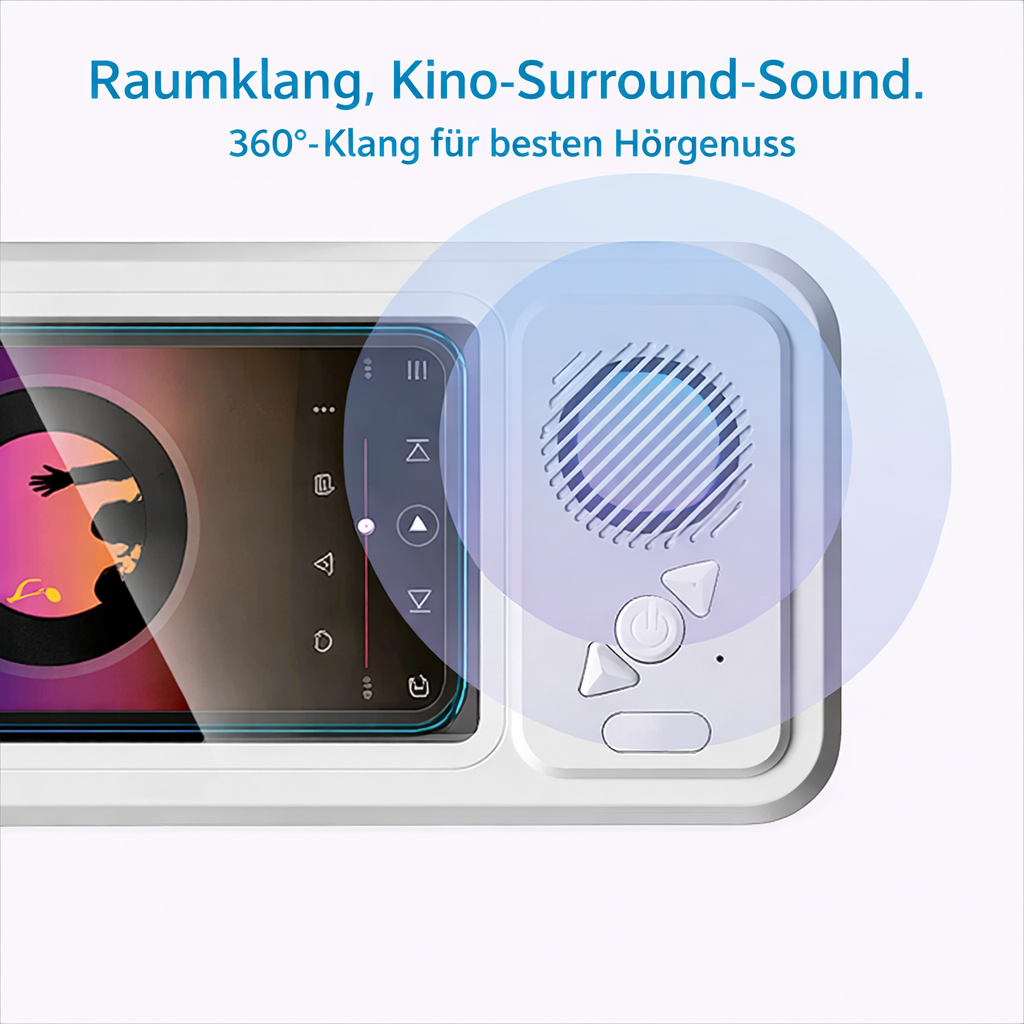 Letora - Wasserdichter Bluetooth-Lautsprecher mit Display